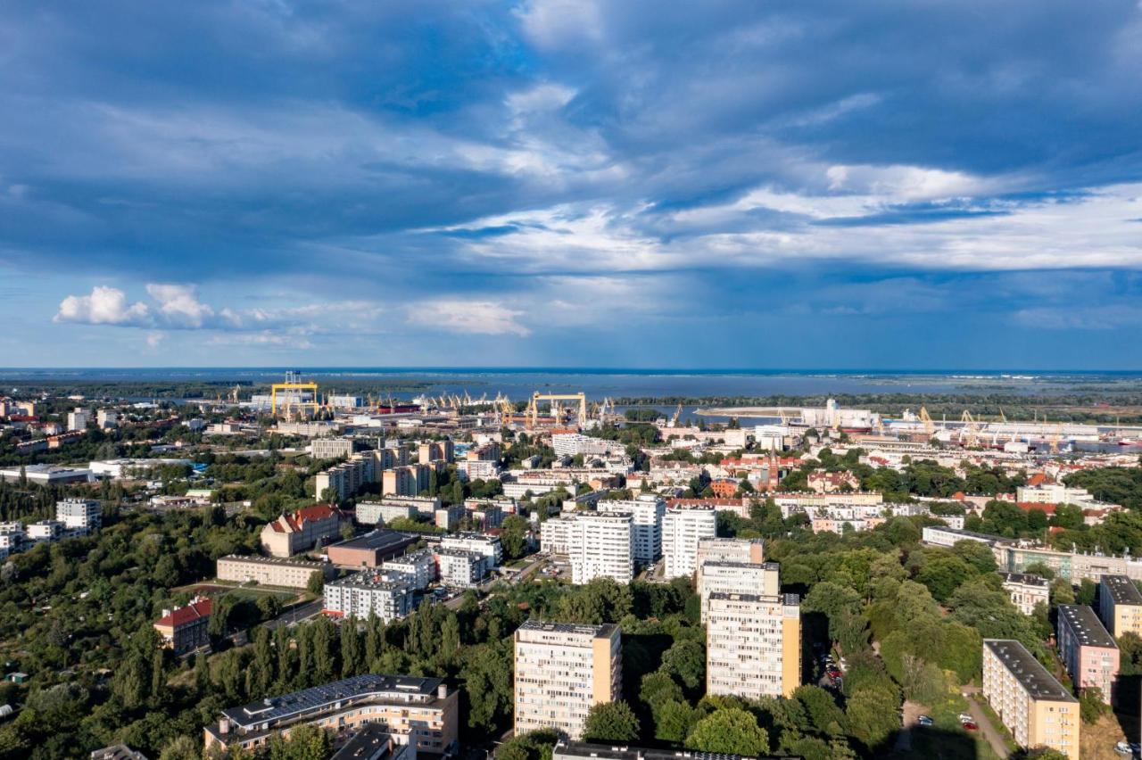 Kaleo Apartments - Hanza Tower Szczecin Dış mekan fotoğraf