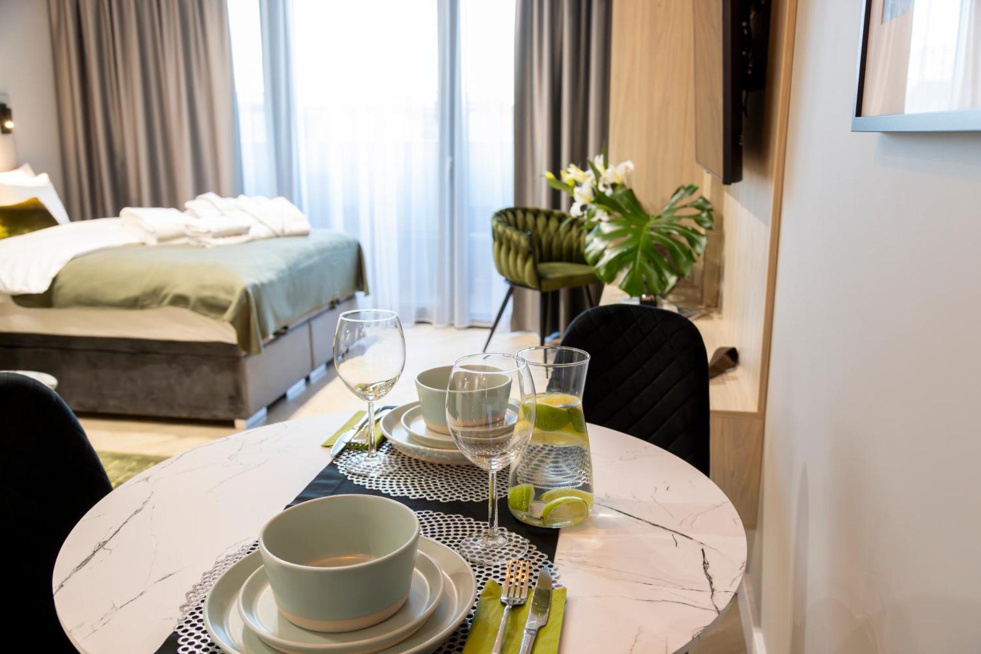 Kaleo Apartments - Hanza Tower Szczecin Dış mekan fotoğraf