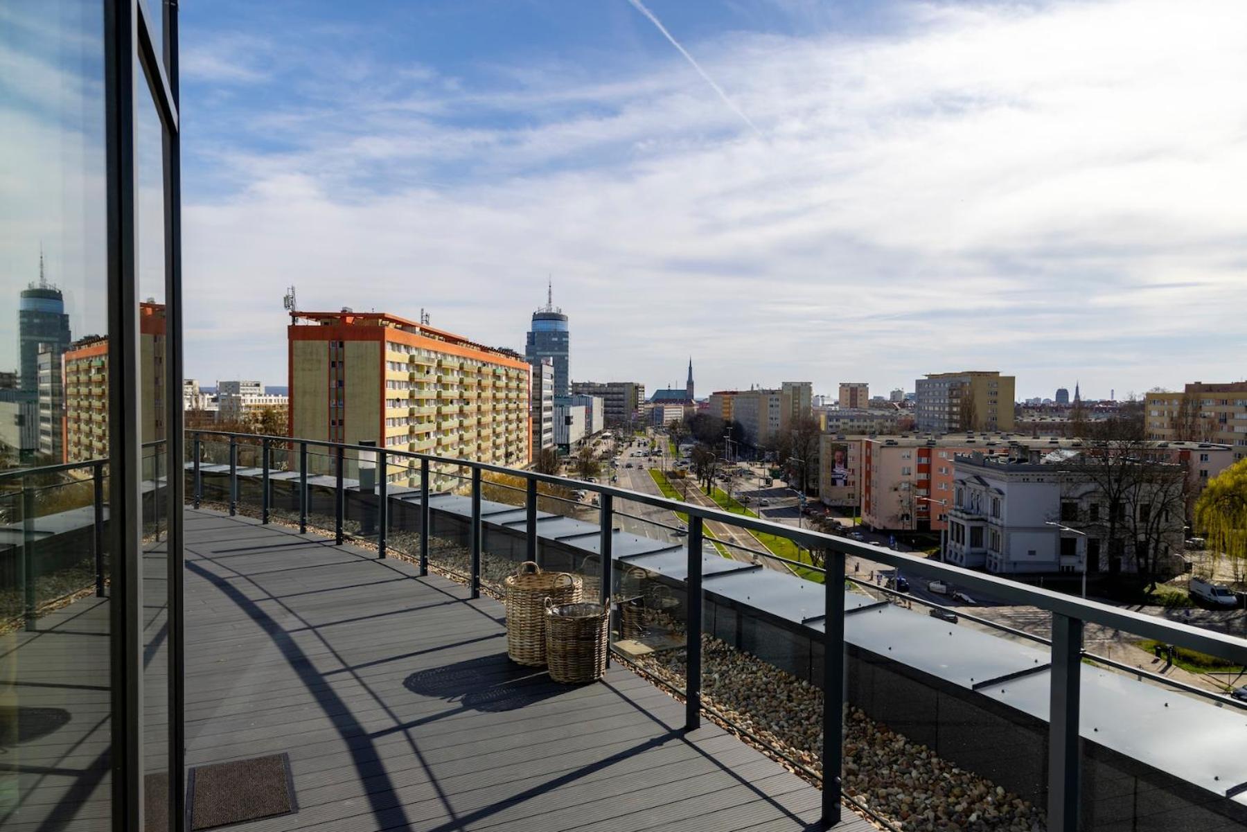 Kaleo Apartments - Hanza Tower Szczecin Dış mekan fotoğraf