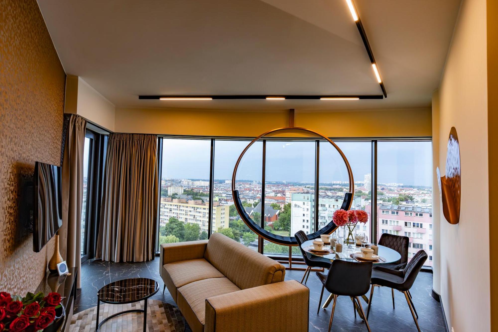 Kaleo Apartments - Hanza Tower Szczecin Dış mekan fotoğraf