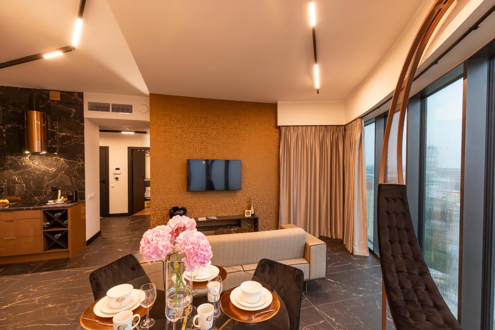 Kaleo Apartments - Hanza Tower Szczecin Dış mekan fotoğraf