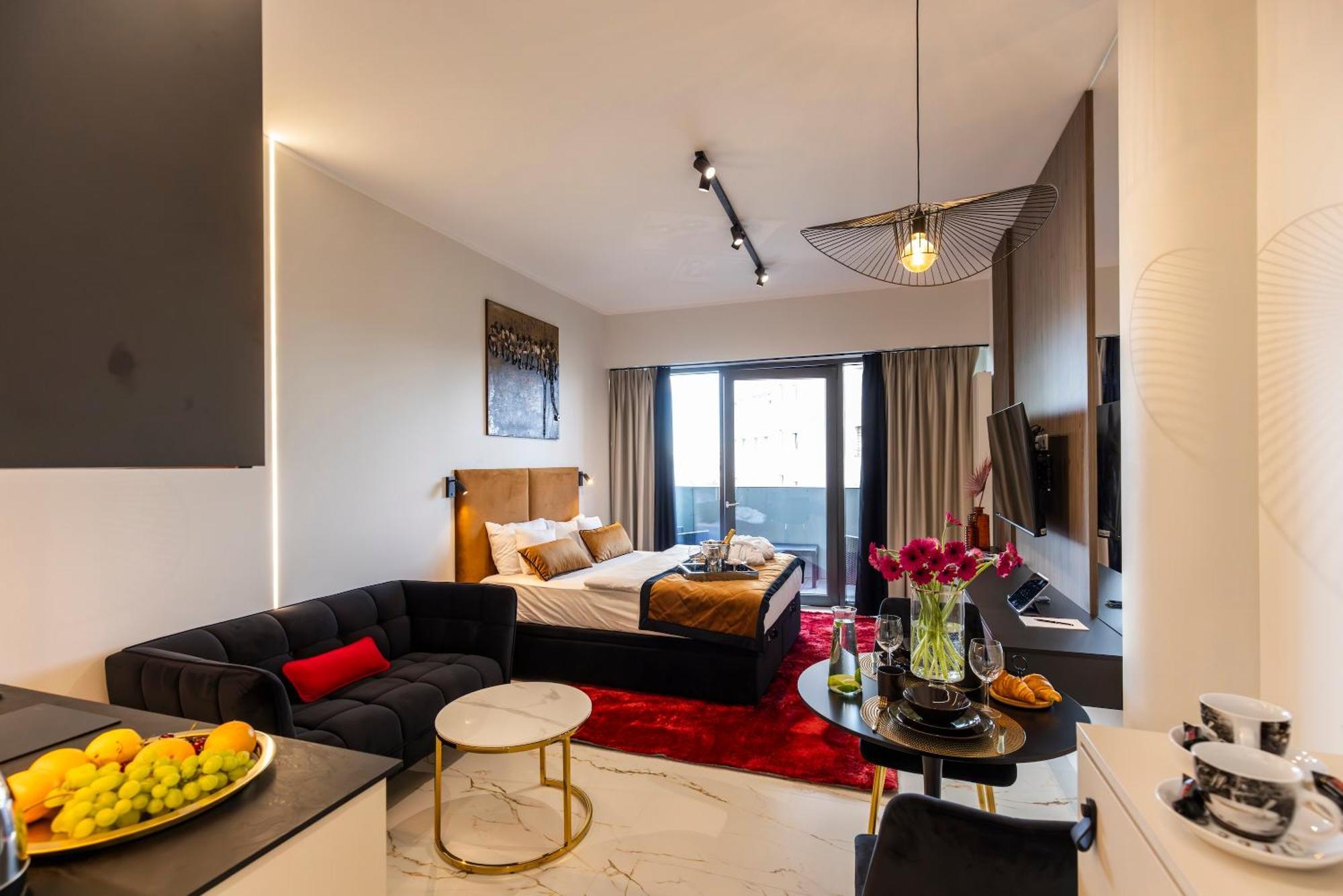 Kaleo Apartments - Hanza Tower Szczecin Dış mekan fotoğraf